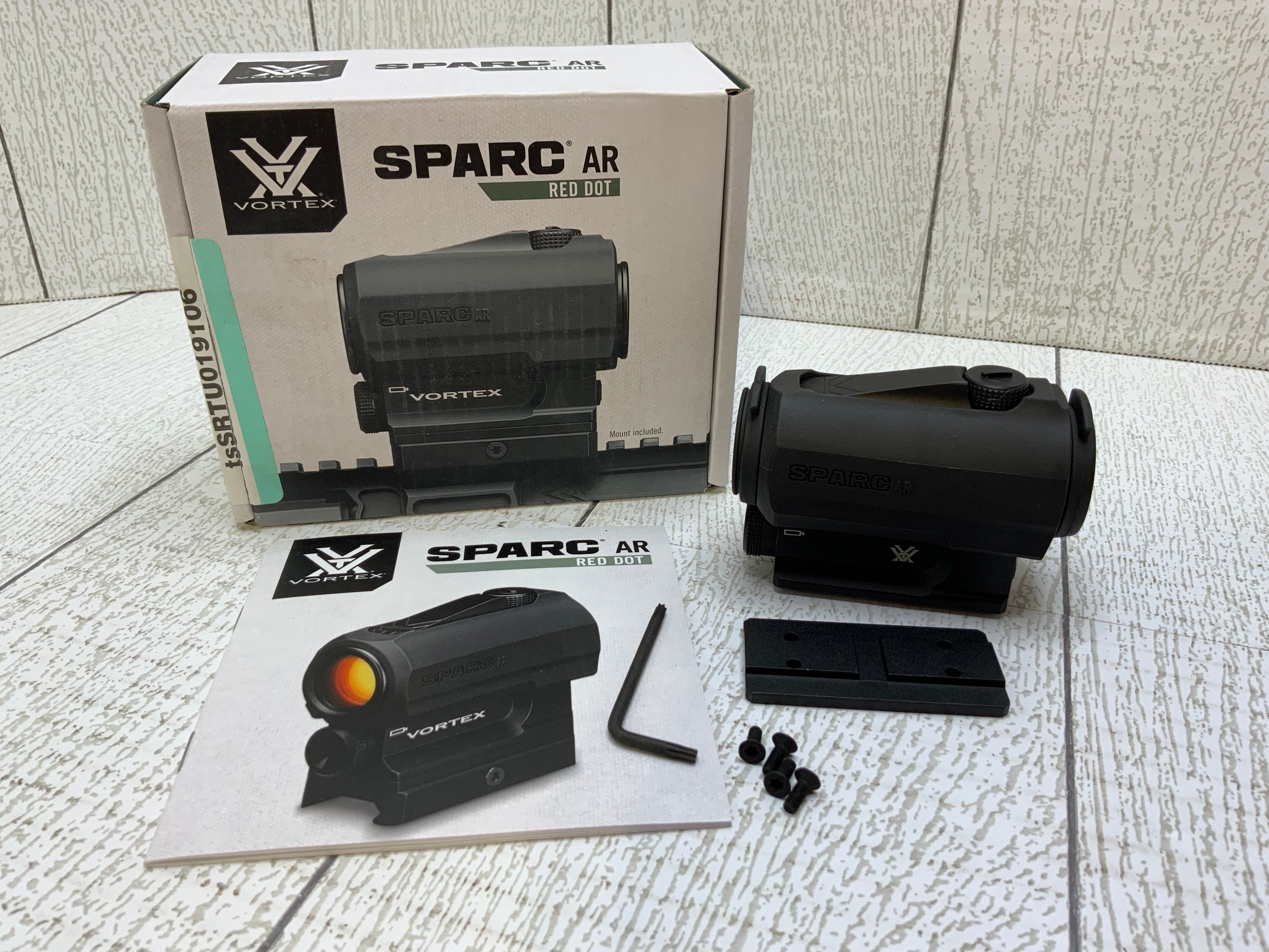 Vortex Optics SPARC Red Dot Sight Gen II - 2 MOA Dot , BLACK (7931367227630)